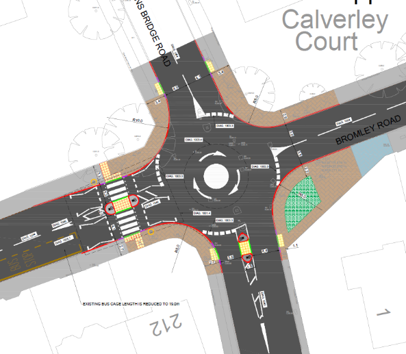 The plans for the junction