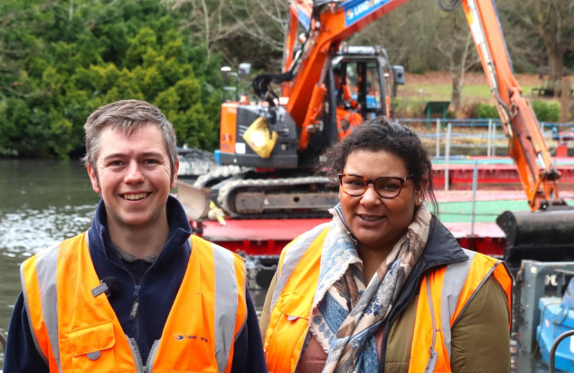 Councillors at Kelsey Park