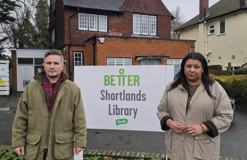 Cllr Adam Grant and Cllr Gemma Turrell