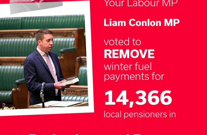 Conlon Votes to remove winter fuel payments