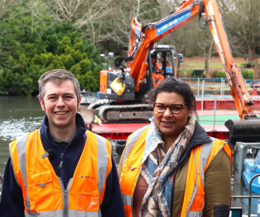 Councillors at Kelsey Park
